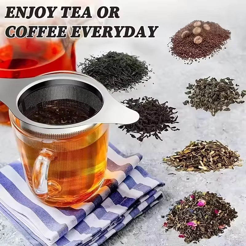 Premium 304 Stainless Steel Tea Infuser – Durable, Elegant, Flavor-Enhancing