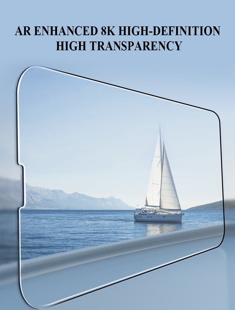 Screen Protector for iPhone 17-Air/Pro/pro max 9H+ Tempered Glass, Military-Grade Drop Protection, Easy Installation Frame, HD Clear Tempered Glass Film with Installation Frame, Anti-Scratch, Bubble Free