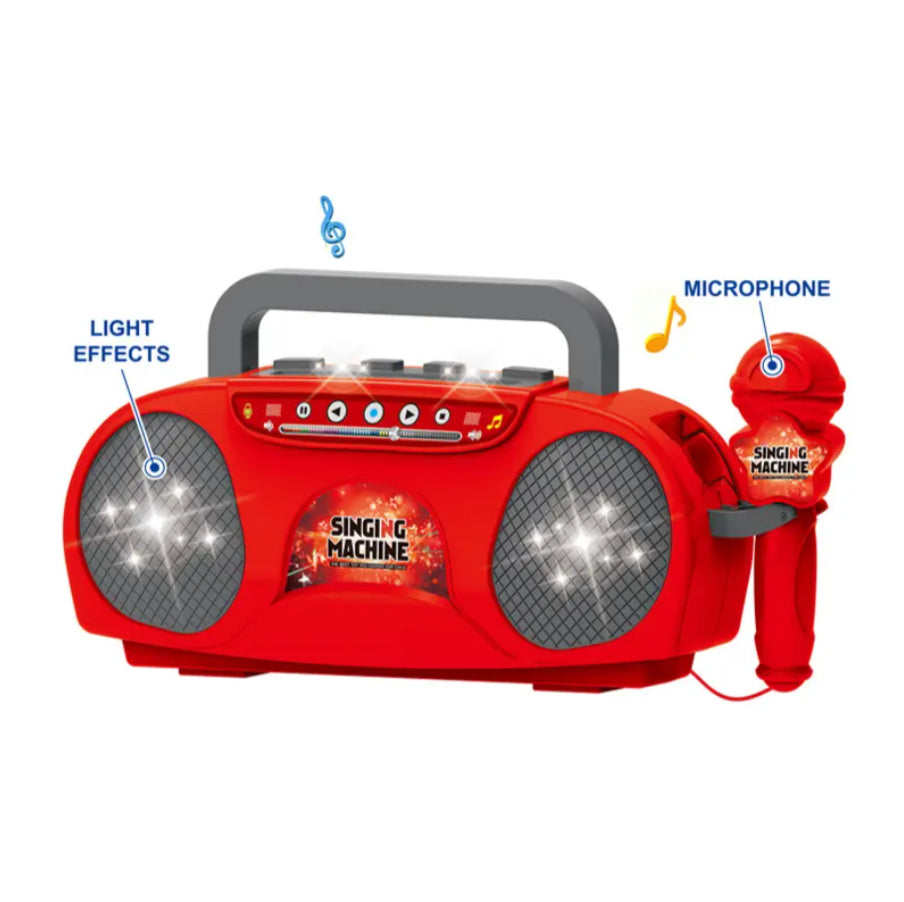 Baby Preschool Electronic Super Rocking Star Girls Musical Microphone Kids Karaoke Instrument Set Children Singing Machine Toy Piano Keyboard PC Material Microphone for Musical Instrument Ages 3+