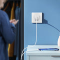 30W PD Fast Charger A1508C With Type-C to Type-C, Type C to Lightning – Support PD3.0 / PPS / QC3.0 / SCP / FCP