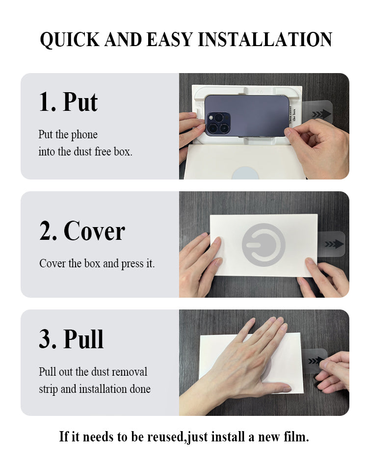 Screen Protector for iPhone 16-Pro/pro max/plus 9H+ Tempered Glass, Military-Grade Drop Protection, Easy Installation Frame, HD Clear Tempered Glass Film with Installation Frame, Anti-Scratch, Bubble Free