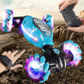 Remote Control Car for Kids, Gesture Sensing RC Stunt Car 4WD, 360° Rotating Transform Off-Road Twister Car, 2.4GHz Hand-Controlled RC Car with Lights & Drift Action for Boys & Girls