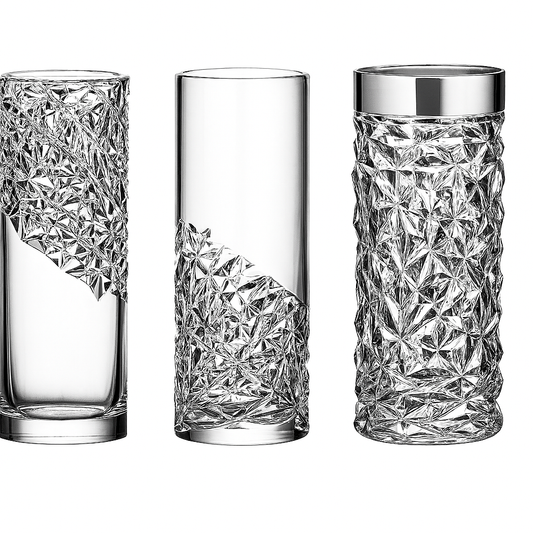 Geometry, grit, and grace in glass