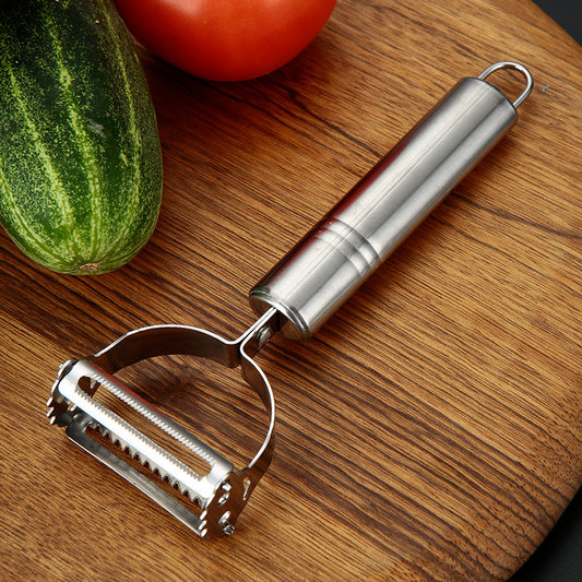 Vegetable Peeler, Julienne Peeler, Double-Sided Blade Fruit Peeler, Vegetable and Fruit Slicer, Potato Peelers, for Carrot Potato Melon Gadget Vegetable Fruit