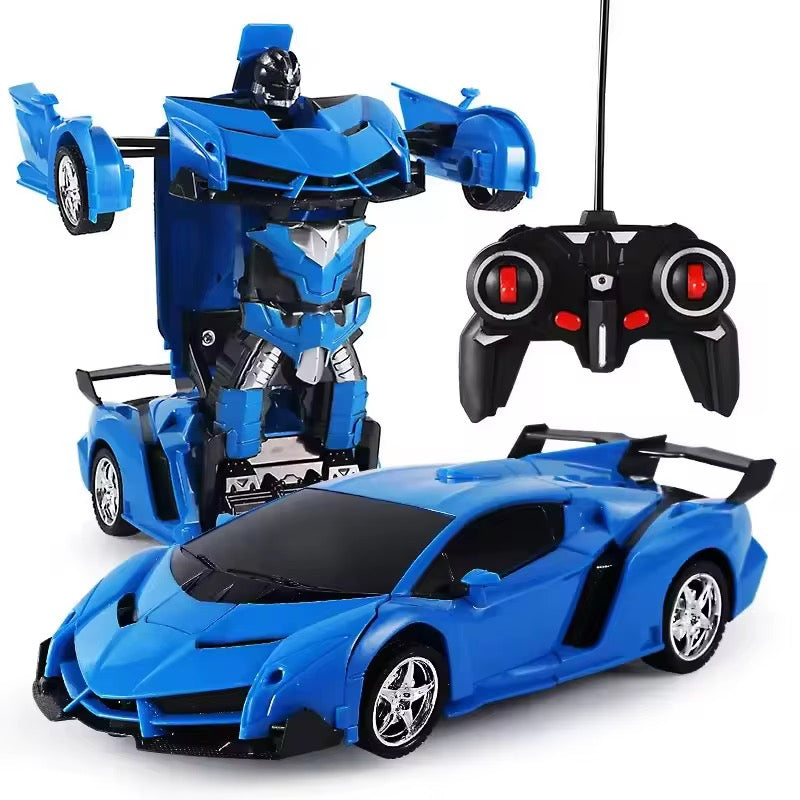 aron Transform RC Car Large 2 in1 Deformation Vehicle, Educational Assembly Toy for Boys and Girls, Interactive Building Role Play for Home or Classroom, Cognitive Suitable for Children, Learning Gift