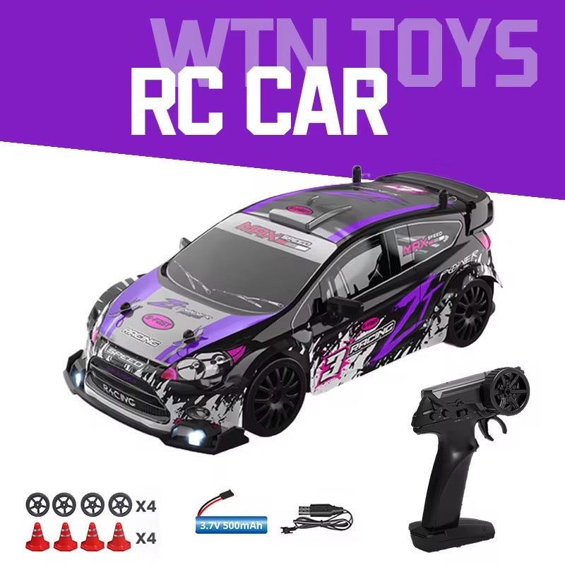 Global 4WD Drifting Remote Control Car RC Half-Scale Car 1:24 Professional RC Vehicle Radio Control with LED Lights RTR Speed Trim Racing Simulation CrossBorder Sport Car 4Channel 30m RangeSpeed20km/h
