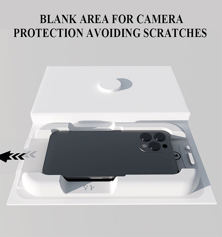 Screen Protector for iPhone 16-Pro/pro max/plus 9H+ Tempered Glass, Military-Grade Drop Protection, Easy Installation Frame, HD Clear Tempered Glass Film with Installation Frame, Anti-Scratch, Bubble Free