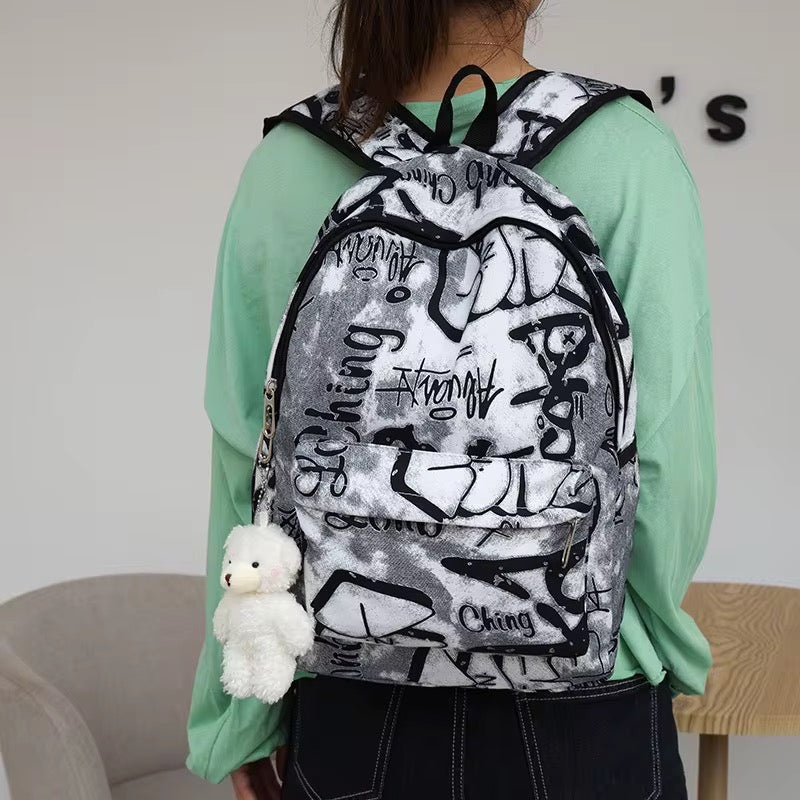 Pack Up and Go—Write Your Story Graffiti Style Backpack – Urban Edge, Everyday Function