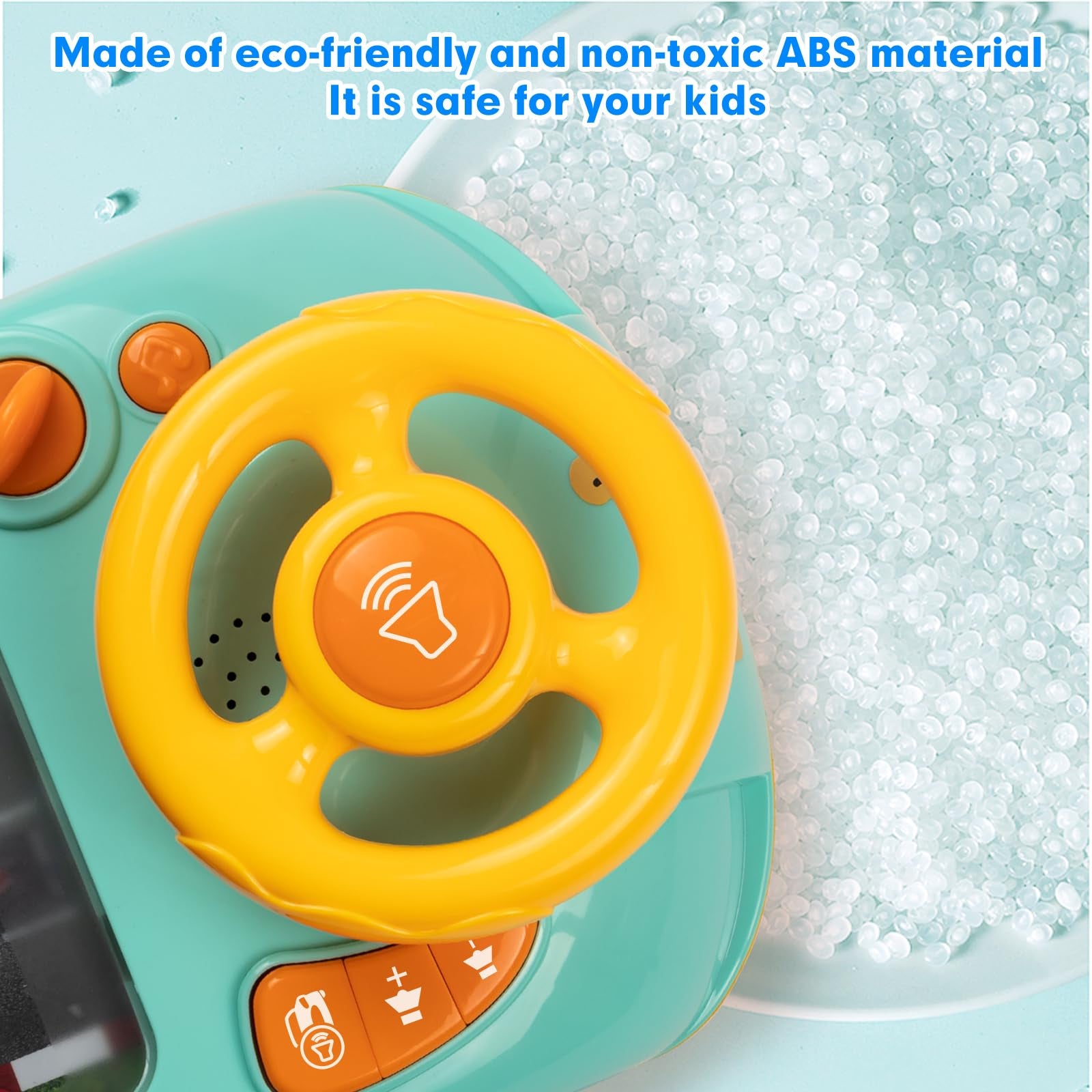 Children Early Educational Interactive Tabletop Kids Car Race Desktop Puzzle Game with Fun Obstacle Avoidance Driving Simulator Simulated Driving Car Game with Music Sound Effects for Preschool
