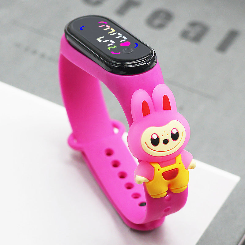 Luxury Kids Smart Watch Jewelry We Men Women Digital Wrist watch Multifunctional Calculator Watch Math Calculation Date Time Function Watch for Students Office Quality Silicone Gift