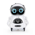 Pocket Robot Toy for Kids, Interactive Talking Robot with Voice Recognition & Recording, Singing Dancing Storytelling Mini Smart Robot Toy with Lights, Educational English Version Gift for Boys & Girls