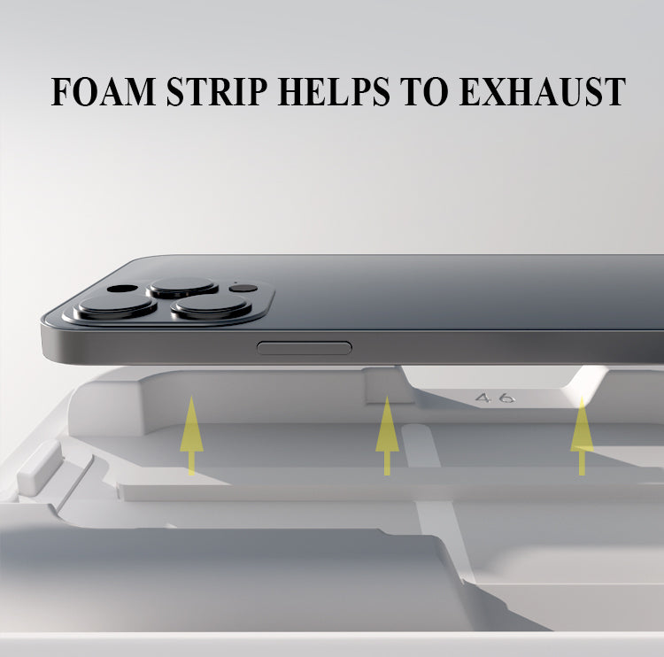 Screen Protector for iPhone 17-Air/Pro/pro max 9H+ Tempered Glass, Military-Grade Drop Protection, Easy Installation Frame, HD Clear Tempered Glass Film with Installation Frame, Anti-Scratch, Bubble Free