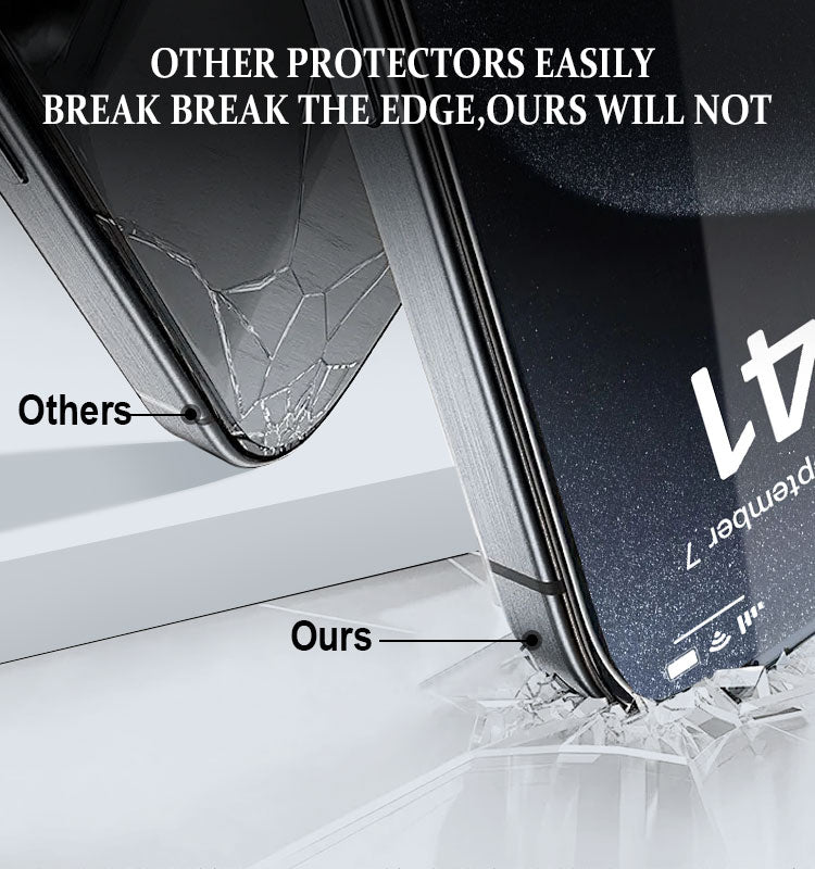 Screen Protector for iPhone 17-Air/Pro/pro max 9H+ Tempered Glass, Military-Grade Drop Protection, Easy Installation Frame, HD Clear Tempered Glass Film with Installation Frame, Anti-Scratch, Bubble Free