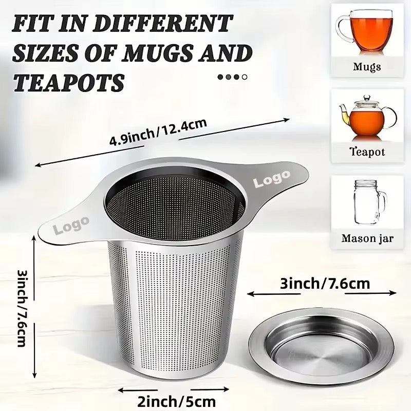 Premium 304 Stainless Steel Tea Infuser – Durable, Elegant, Flavor-Enhancing