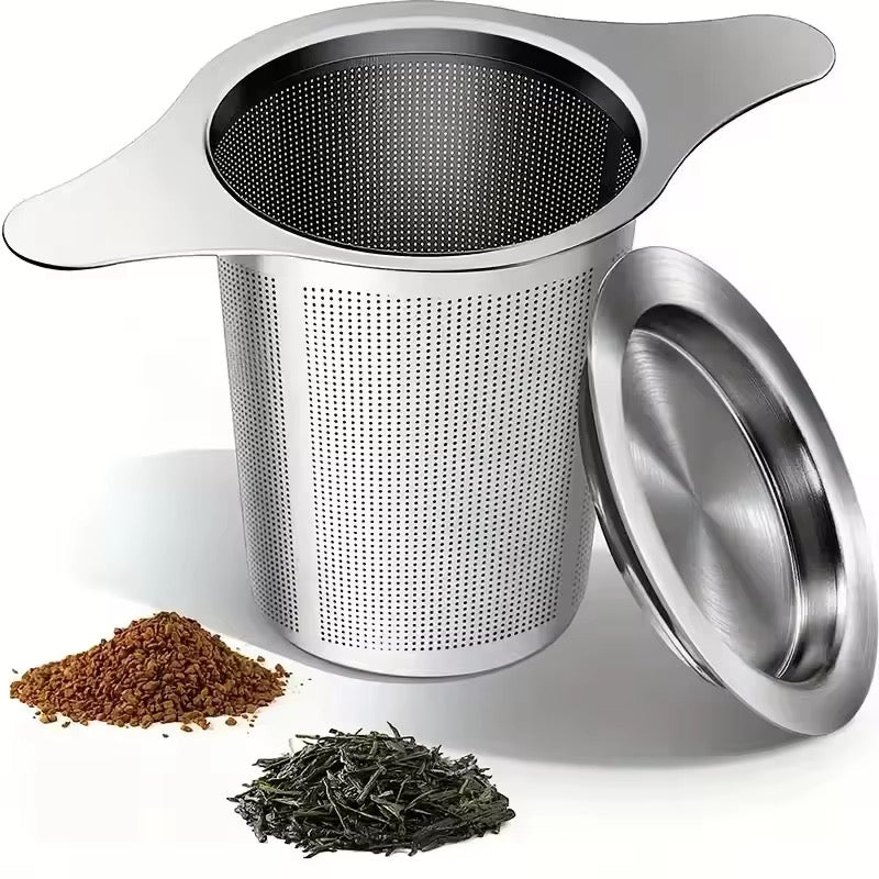 Premium 304 Stainless Steel Tea Infuser – Durable, Elegant, Flavor-Enhancing
