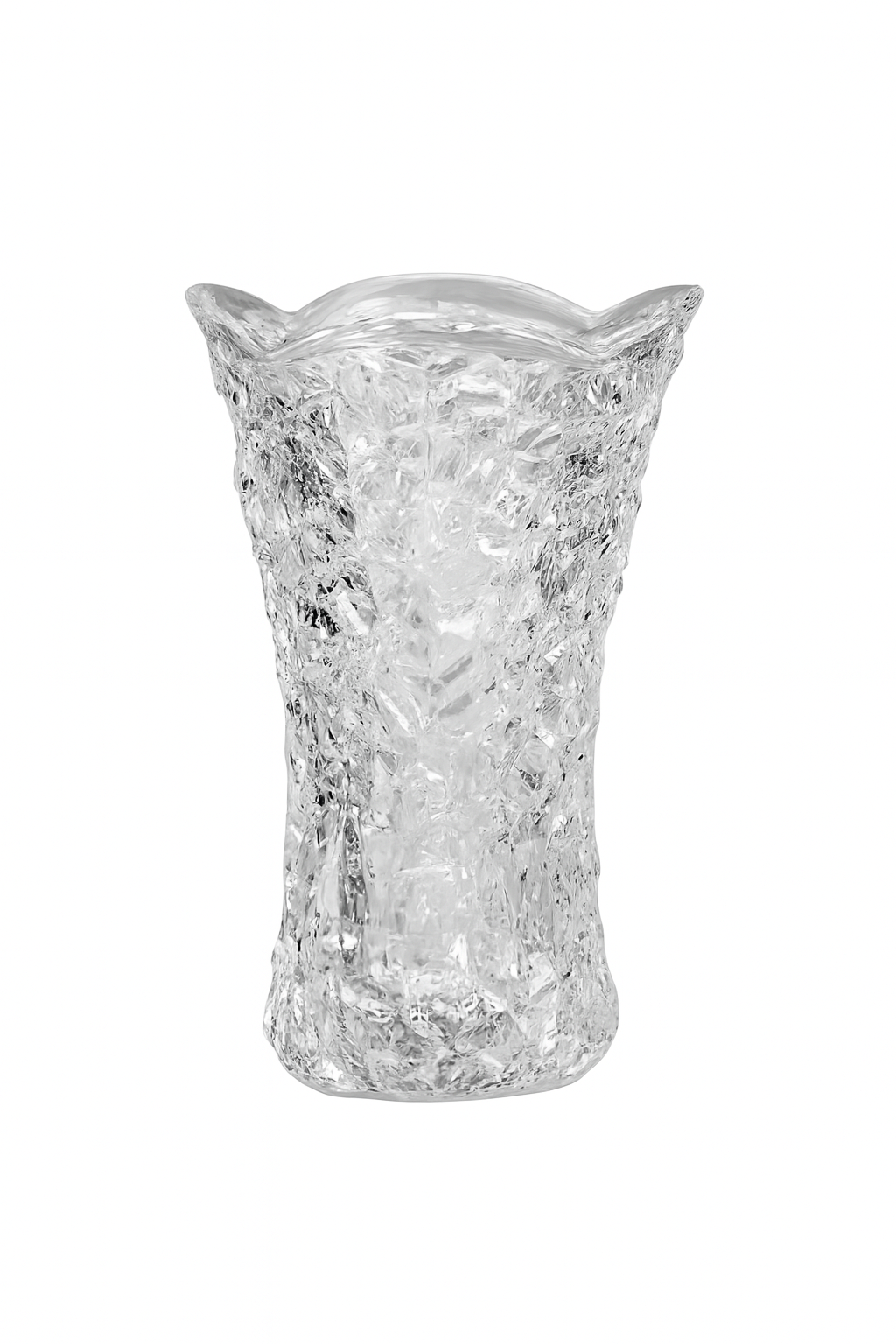 Where light blooms in glass