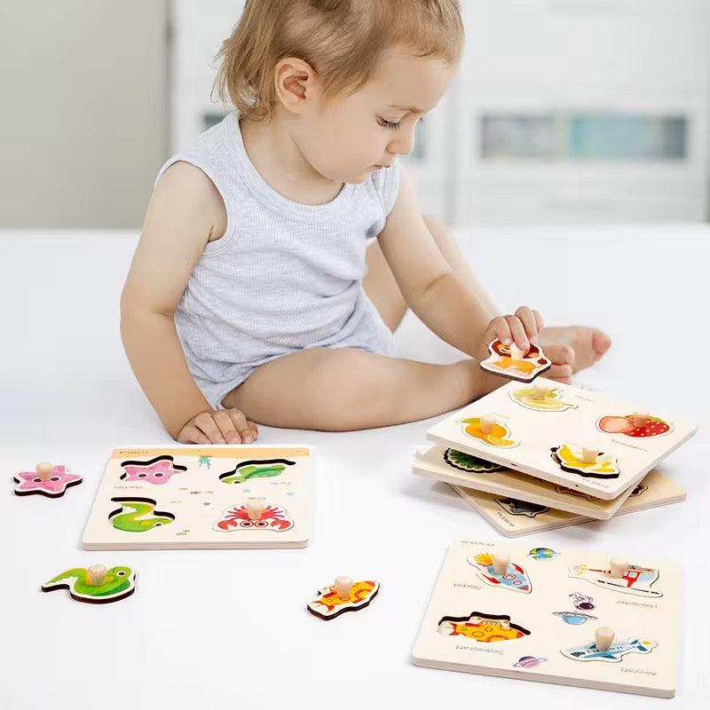 Tiny Hands, Big Discoveries—Dive into Learning Montessori Sea Animal Puzzle – Learn, Laugh, Discover