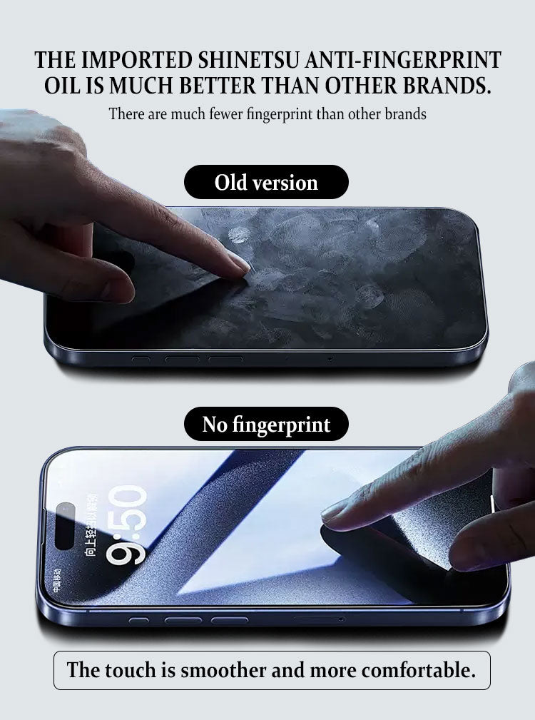 Screen Protector for iPhone 17-Air/Pro/pro max 9H+ Tempered Glass, Military-Grade Drop Protection, Easy Installation Frame, HD Clear Tempered Glass Film with Installation Frame, Anti-Scratch, Bubble Free