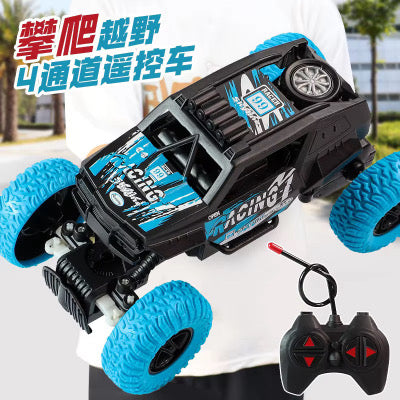 AiJH RC Car Carro De Control Remoto Rotating Double Side Radio Control Toys with Music and Light RC Stunt Rotation 360° Climbing Remote Control 4x4 RC Car Lighting Hand Multi Directional Driving
