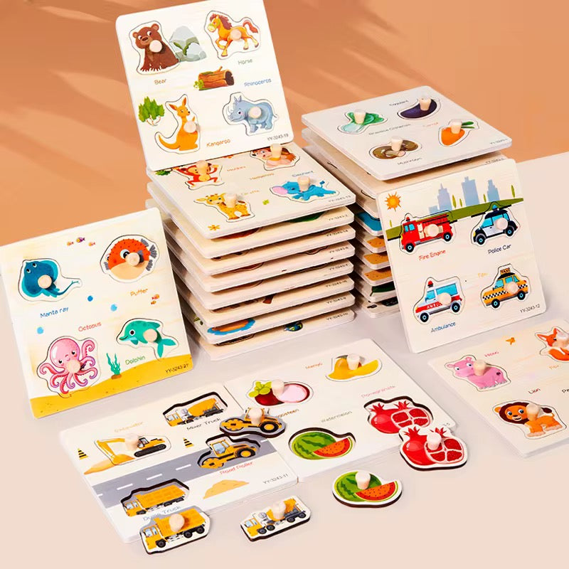 Tiny Hands, Big Discoveries—Dive into Learning Montessori Sea Animal Puzzle – Learn, Laugh, Discover