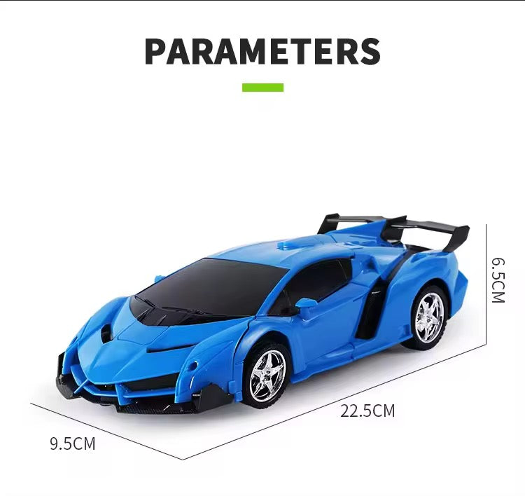 aron Transform RC Car Large 2 in1 Deformation Vehicle, Educational Assembly Toy for Boys and Girls, Interactive Building Role Play for Home or Classroom, Cognitive Suitable for Children, Learning Gift