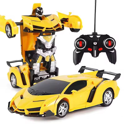 aron Transform RC Car Large 2 in1 Deformation Vehicle, Educational Assembly Toy for Boys and Girls, Interactive Building Role Play for Home or Classroom, Cognitive Suitable for Children, Learning Gift