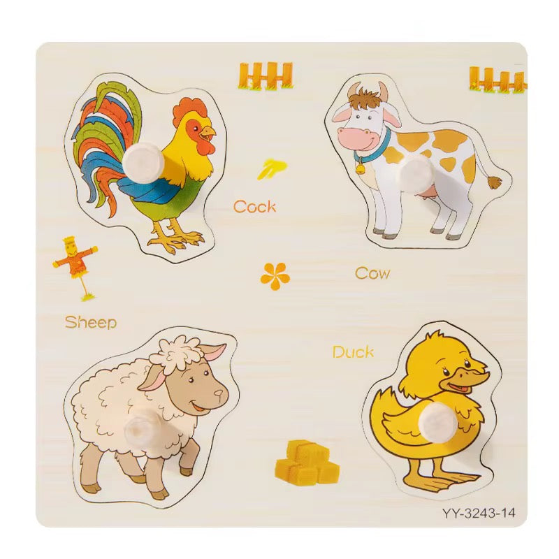 Tiny Hands, Big Discoveries—Dive into Learning Montessori Sea Animal Puzzle – Learn, Laugh, Discover