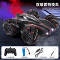 Double Spray Double-Sided 2.4G Remote Control High Speed Stunt Car 360-degree Rotation 4x4 RC Car Lighting Hand Gesture Sensing and Climbing Remote Control Toy Mult Directional Driving