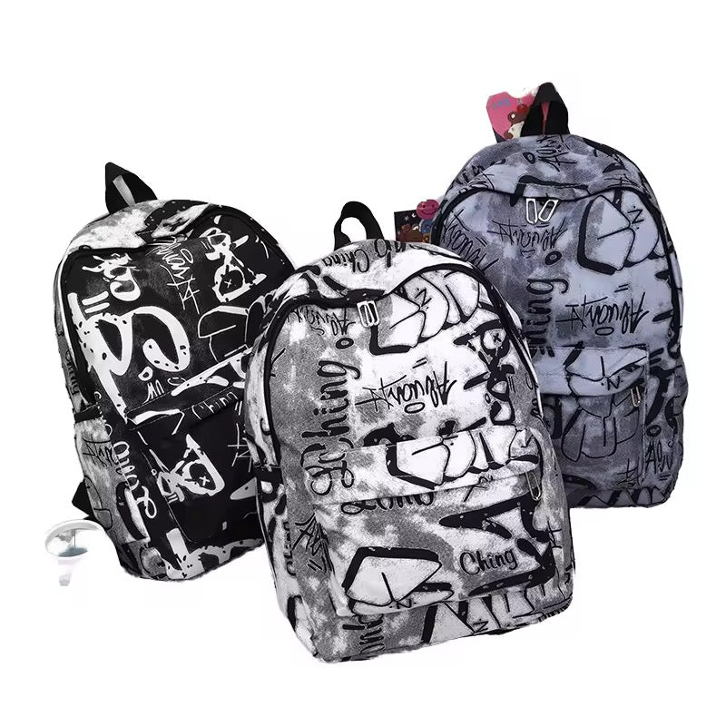 Pack Up and Go—Write Your Story Graffiti Style Backpack – Urban Edge, Everyday Function