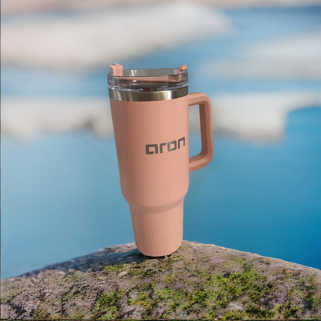 Aron 40 First Generation Car Cup – 1200ml Stainless Steel Insulated Travel Mug