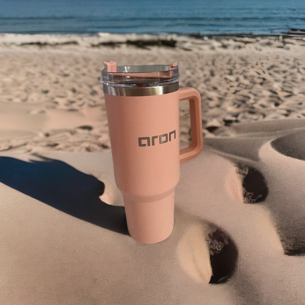 Aron 40 First Generation Car Cup – 1200ml Stainless Steel Insulated Travel Mug