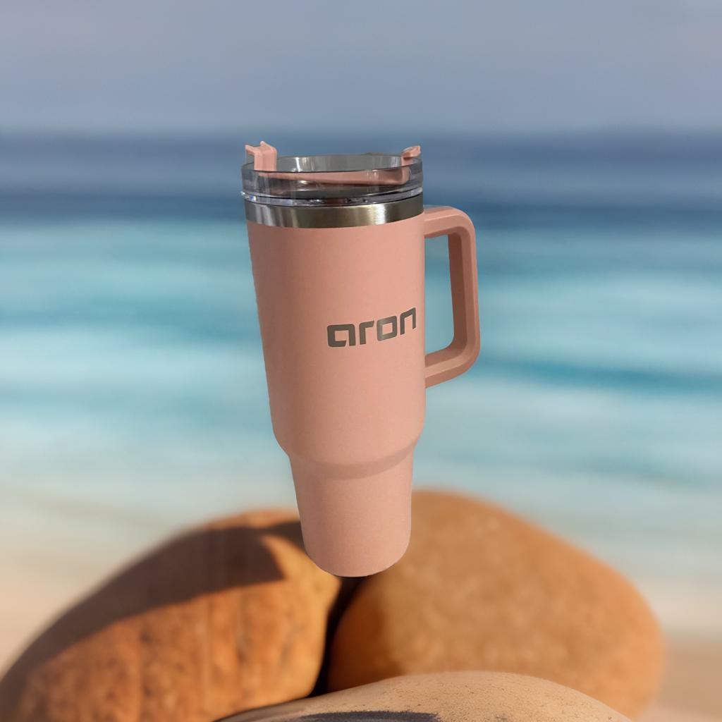 Aron 40 First Generation Car Cup – 1200ml Stainless Steel Insulated Travel Mug