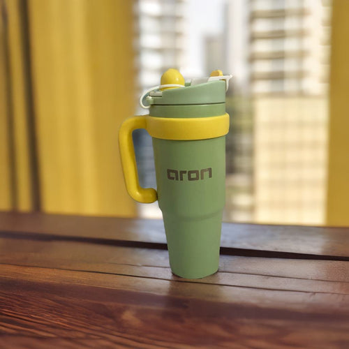 aron Mood Cup 900ml Insulated Stainless Steel Travel Mug with Handle
