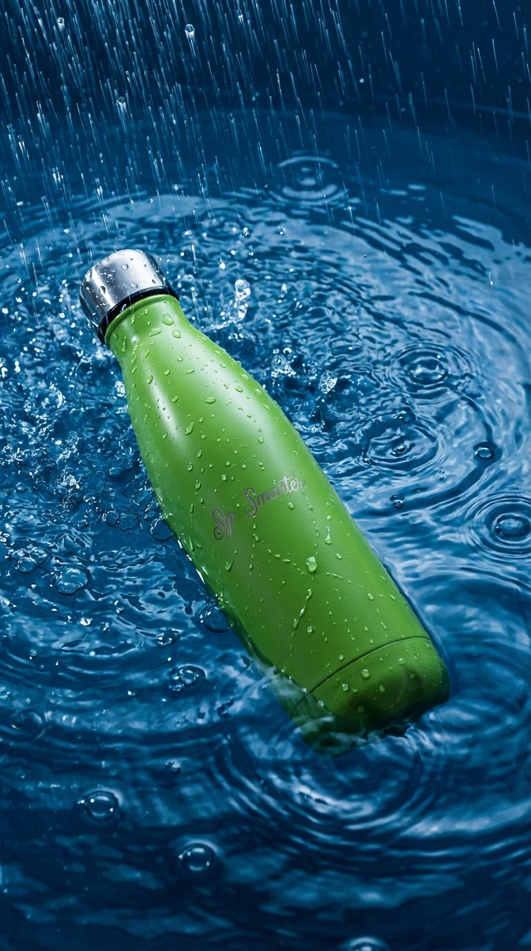 Aron 750ml Stainless Steel Water Bottle, Double Wall Insulated Leak Proof Tumbler, Reusable Thermal Drinking Bottle for Hot & Cold Drinks, Sweat-Free Travel Bottle for Gym, Office, Sports & Outdoor Use