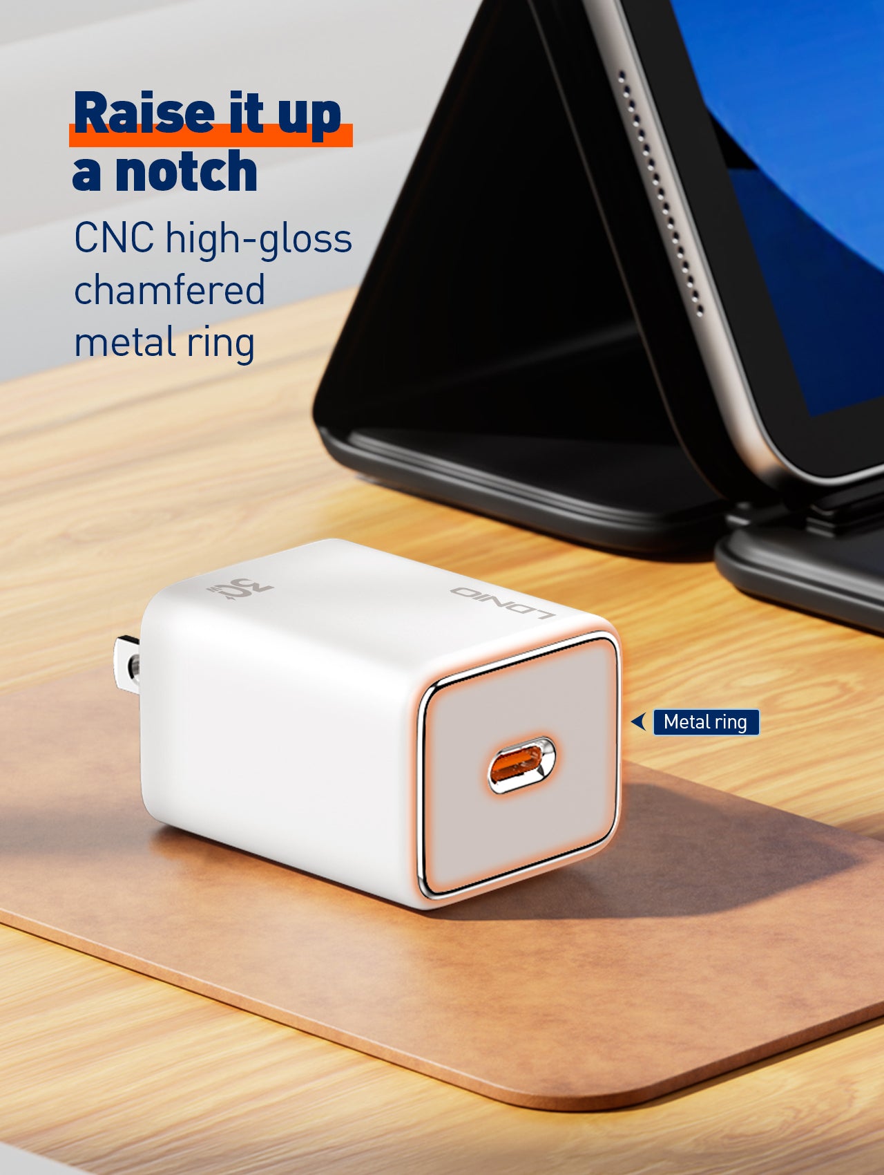 30W PD Fast Charger A1508C With Type-C to Type-C, Type C to Lightning – Support PD3.0 / PPS / QC3.0 / SCP / FCP