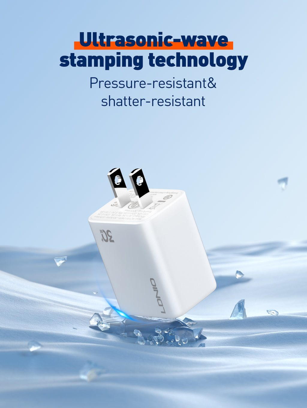 30W PD Fast Charger A1508C With Type-C to Type-C, Type C to Lightning – Support PD3.0 / PPS / QC3.0 / SCP / FCP