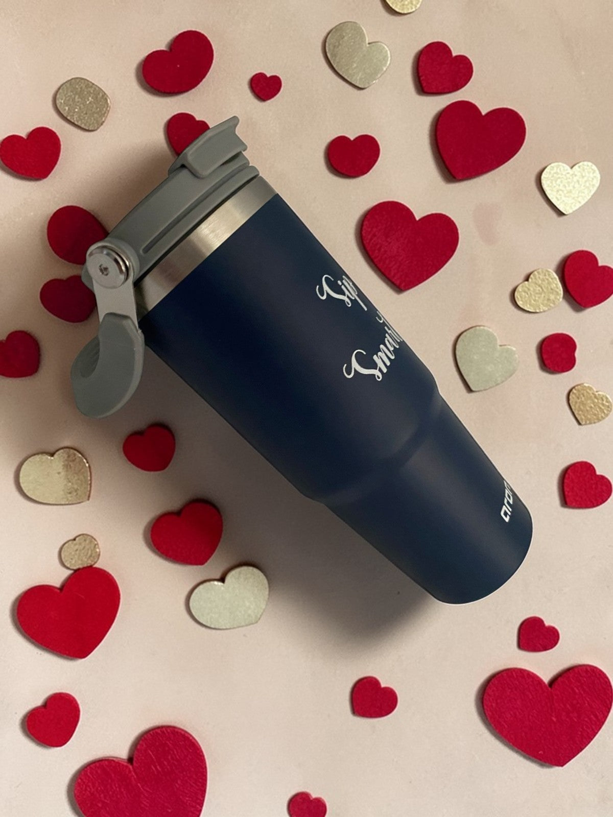 Aron "Sip Smarter" 600ml New Silicone-Wrapped Double-Use Car Cup - Premium 304/201 Stainless Steel Insulated Tumbler for Hot & Cold Beverages