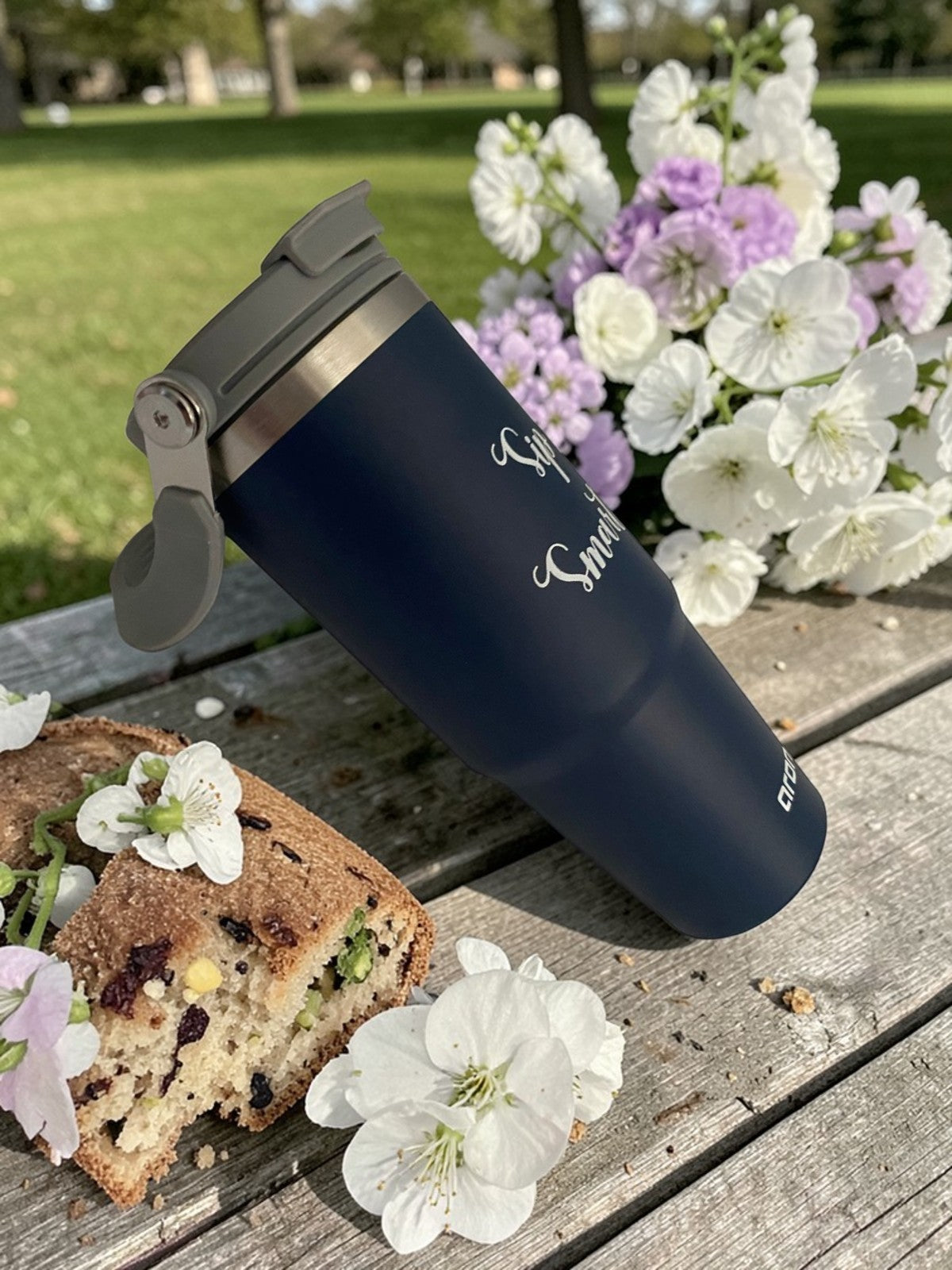 Aron "Sip Smarter" 600ml New Silicone-Wrapped Double-Use Car Cup - Premium 304/201 Stainless Steel Insulated Tumbler for Hot & Cold Beverages