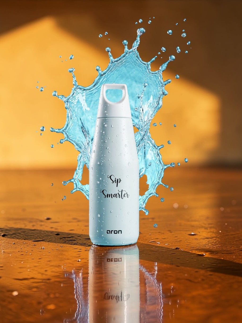 Aron Handle Cup - 580ml Insulated Stainless Steel Water Bottle