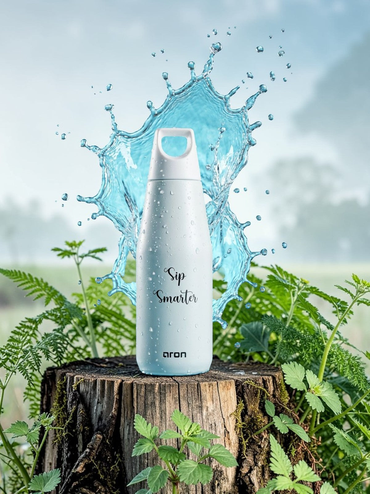 Aron Handle Cup - 580ml Insulated Stainless Steel Water Bottle
