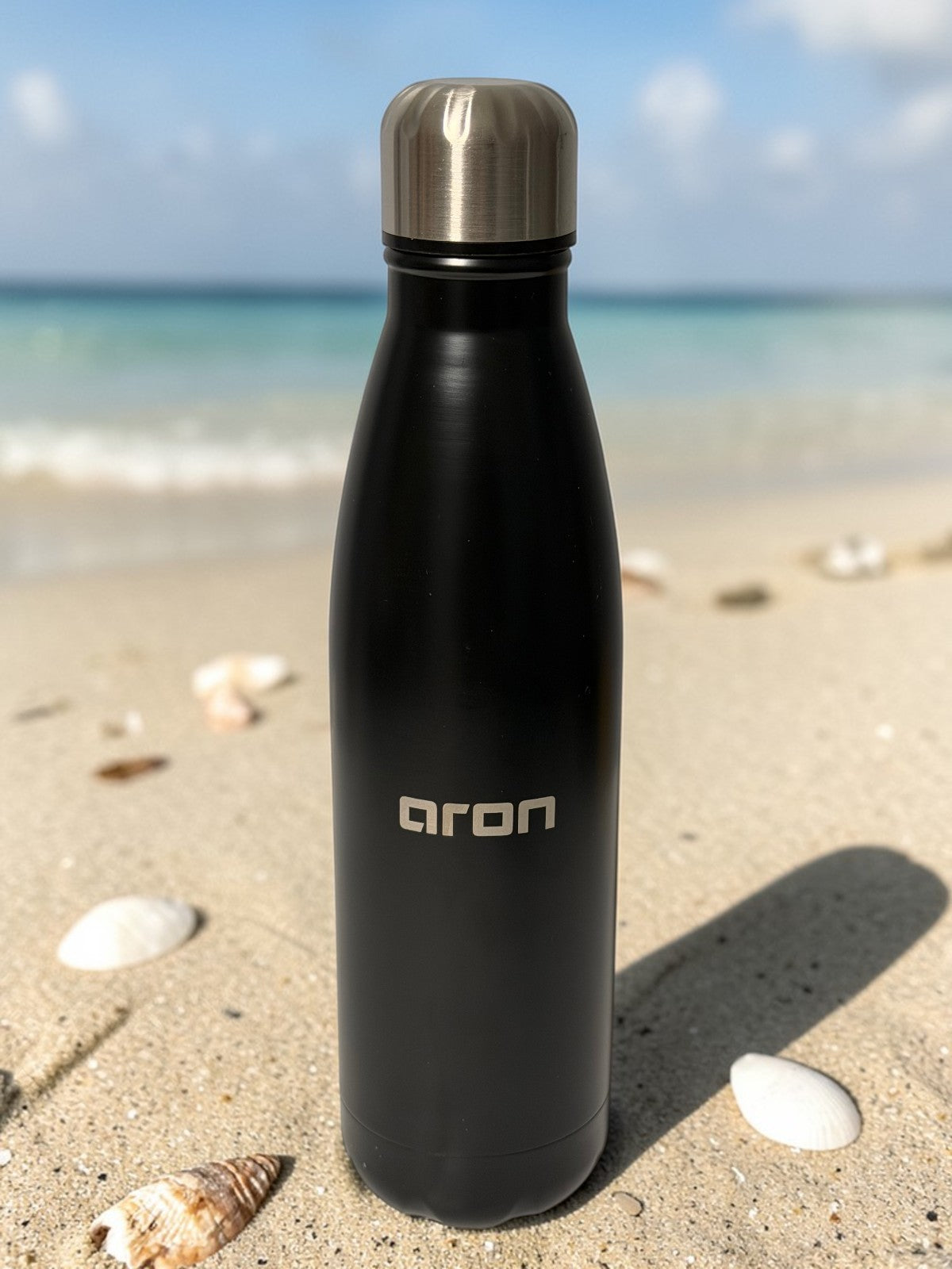 Aron 750ml Stainless Steel Water Bottle, Double Wall Insulated Leak Proof Tumbler, Reusable Thermal Drinking Bottle for Hot & Cold Drinks, Sweat-Free Travel Bottle for Gym, Office, Sports & Outdoor Use