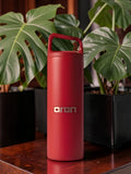 Aron 16oz Double Wall Stainless Steel Tumbler, 316 & 304 Insulated Travel Mug with Lid, Reusable Thermal Cup for Hot & Cold Drinks, Leak-Resistant Portable Coffee Tumbler for Office, Gym & Travel