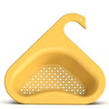 Modern Design Hanging Large Food Garbage Colanders Draining Shelf Organization Accessories Kitchen Sink Drain Non Trace Creative Multifunctional Dry Wet Separator Plastic Vegetable Washing Pool Basket